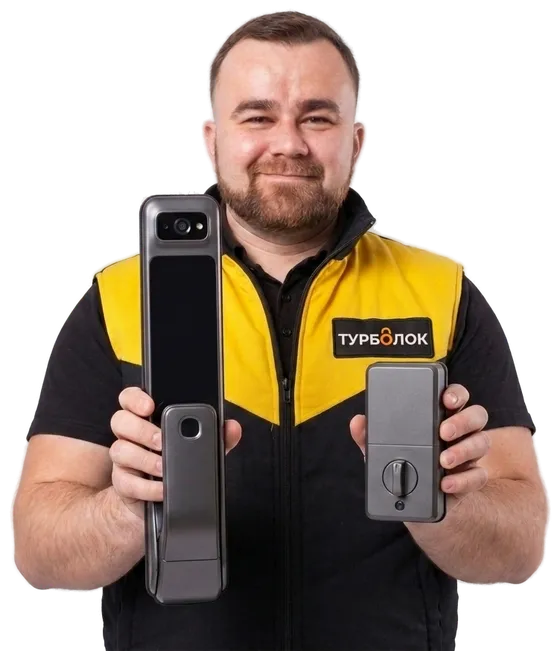 Установка умных замков в Уфе — мастер TurboLock
